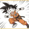 Goku Dragon Ball Z coloring Page