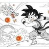 Goku Dragon Ball Z coloring Page