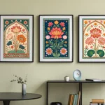 Lotus Wall Art Set: Vintage Pichwai Posters (Digital Download)