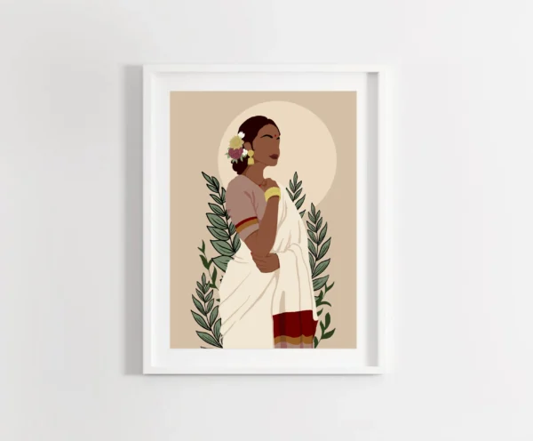 Indian Woman Poster, Indian Girl