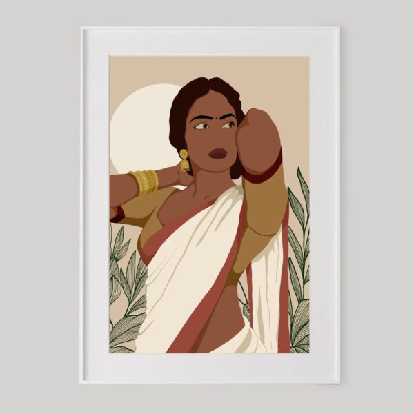 Indian Woman Art Print