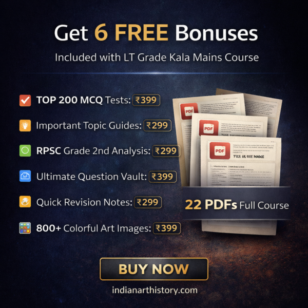 LT Grade Kala Pariksha Course | 22 PDFs | ₹299 | UPSESSB Hindi