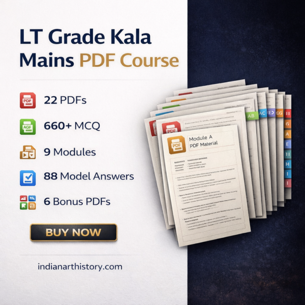 LT Grade Kala Pariksha Course | 22 PDFs | ₹299 | UPSESSB Hindi