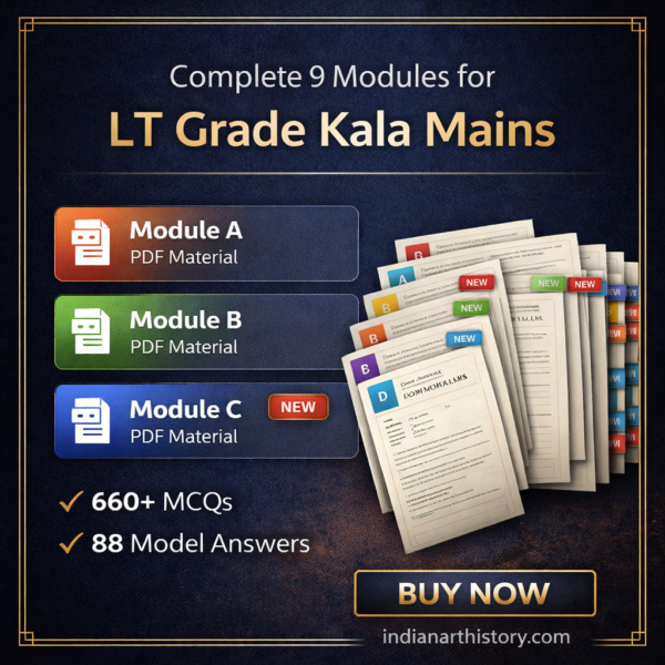 LT Grade Kala Pariksha Course | 22 PDFs | ₹299 | UPSESSB Hindi